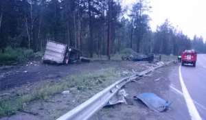 В Иркутской области погиб водитель с Алтая. 25 июля 2017 года.