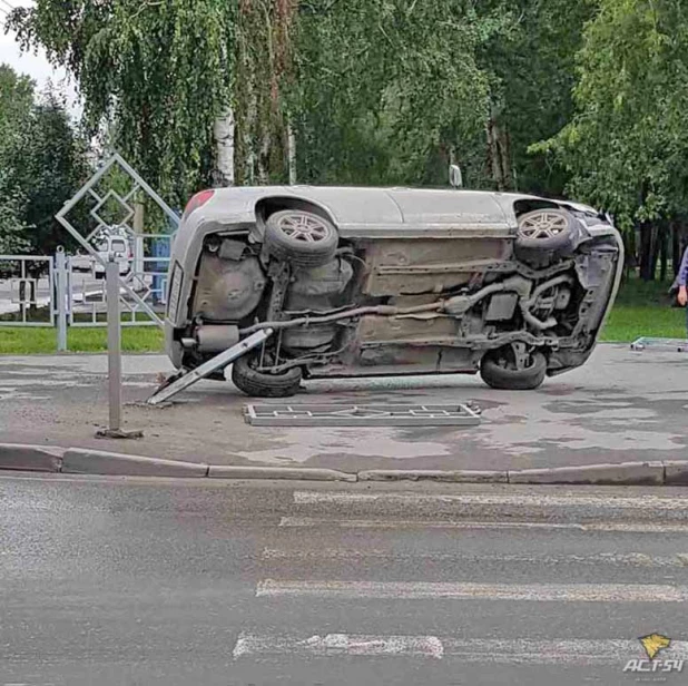 ДТП в Бердске. 1 августа 2017 года.