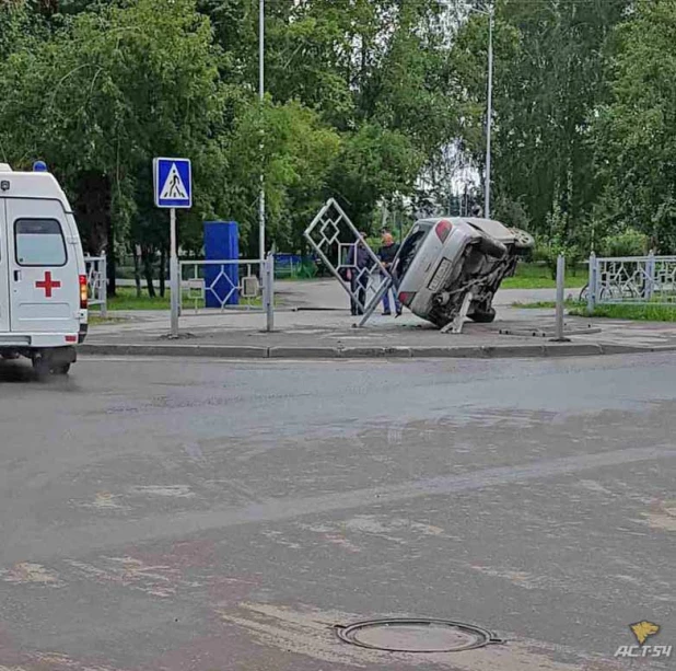 ДТП в Бердске. 1 августа 2017 года.