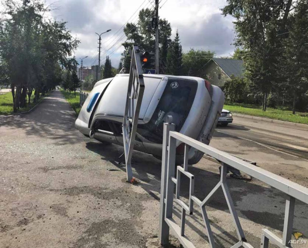 ДТП в Бердске. 1 августа 2017 года.