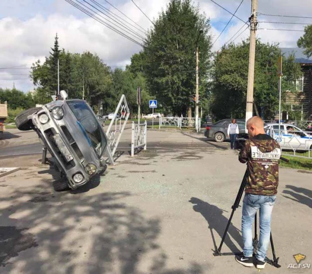 ДТП в Бердске. 1 августа 2017 года.