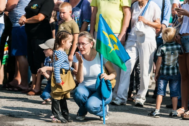 День десантника в Барнауле. 2 августа 2017 года.