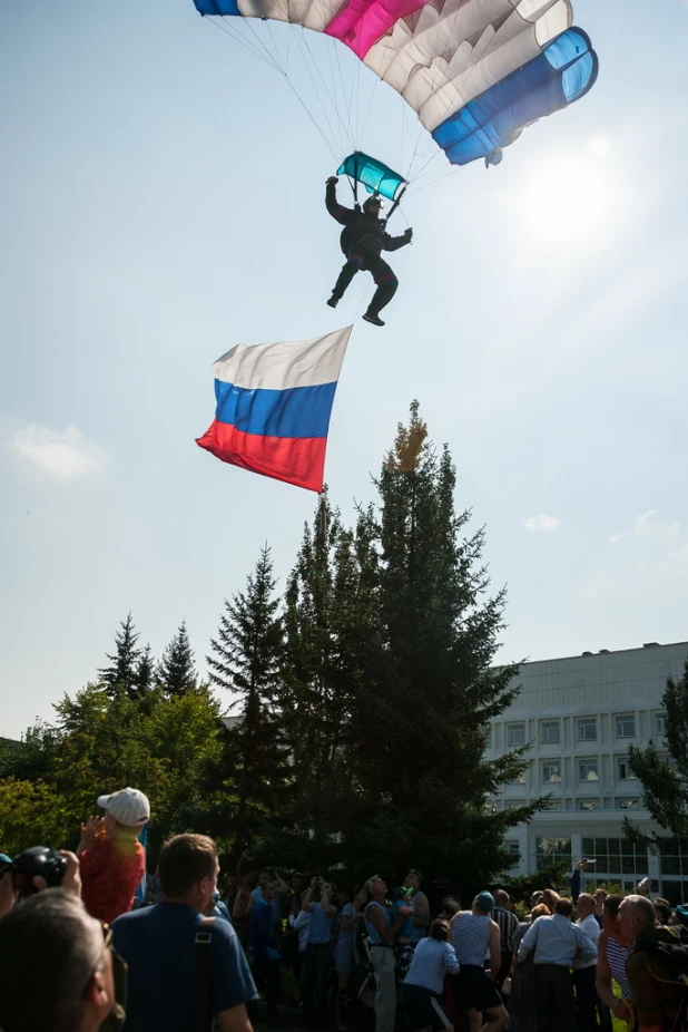 День десантника в Барнауле. 2 августа 2017 года.