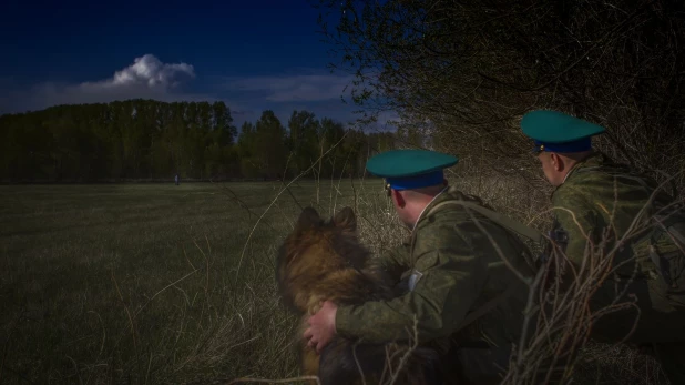 Алтайские пограничники.