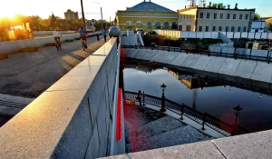 Барнаул. Туристический кластер. Мост на проспекте Ленина.