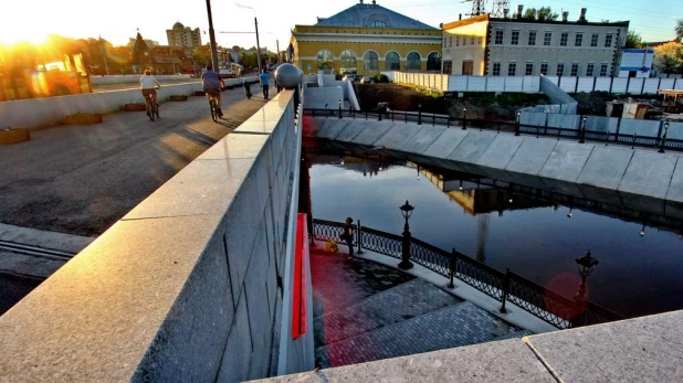 Барнаул. Туристический кластер. Мост на проспекте Ленина.