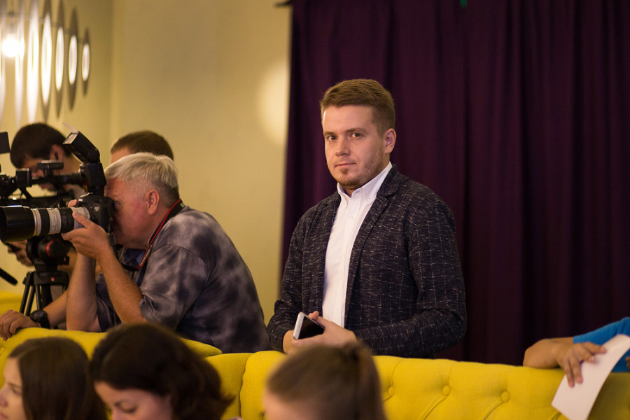 Сергей Шубенков и его тренер Сергей Клевцов провели пресс-конференцию для журналистов и болельщиков 
