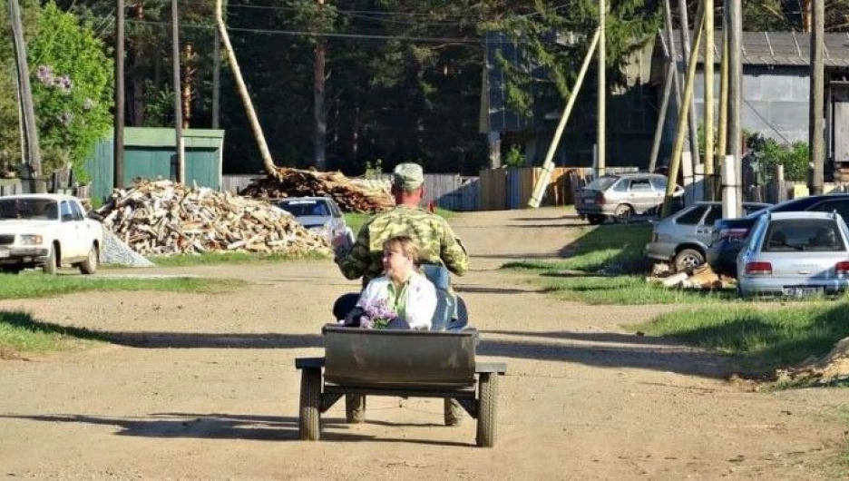 Деревенский колорит.