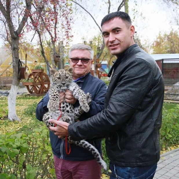 В Барнаульском зоопарке.