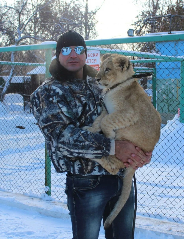 В Барнаульском зоопарке.