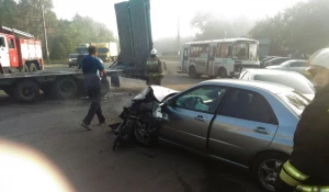 ДТП на Змеиногорском тракте. 22 августа 2017 года.