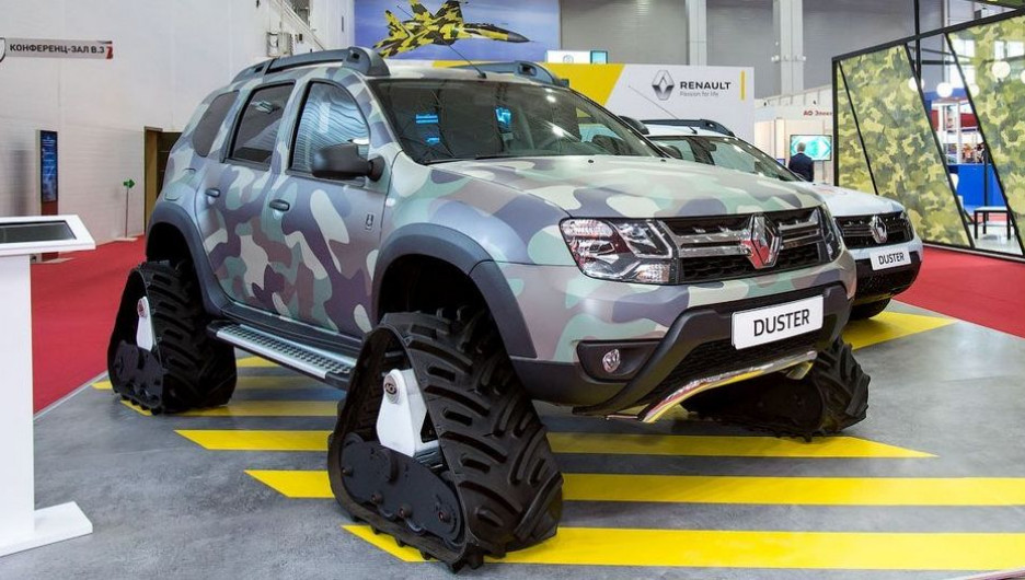 Renault Duster на выставке "Армия России".