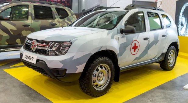 Renault Duster на выставке "Армия России".