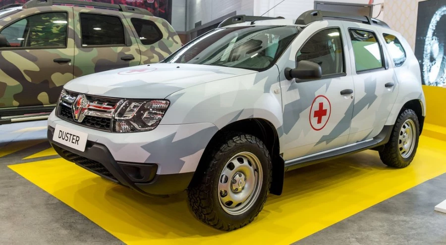 Renault Duster на выставке &quot;Армия России&quot;.