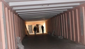 Ремонт перехода на Мастерских.