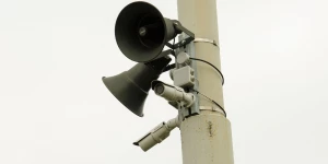 Громкоговорители. Сирена. Видеокамеры.