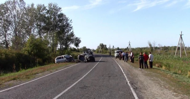 ДТП в Быстроистокском районе.