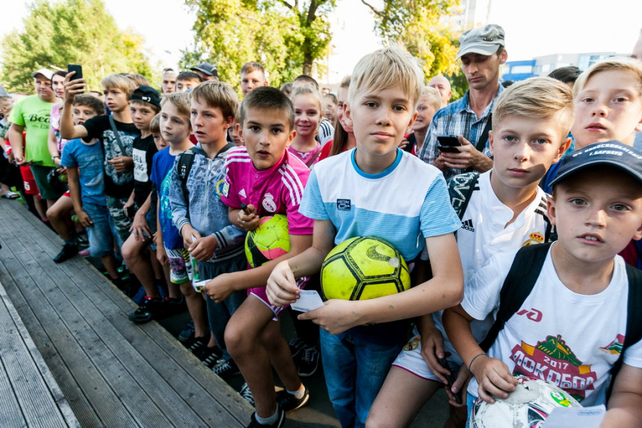 В Барнауле Андрей Аршавин открыл Международный детский турнир  
