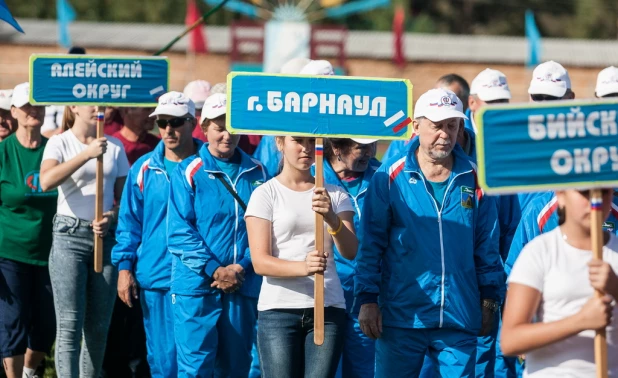 В Павловске проходит краевая спартакиада пенсионеров 