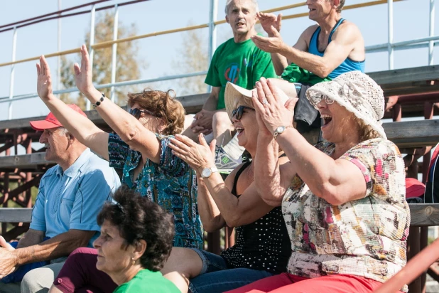 В Павловске проходит краевая спартакиада пенсионеров 