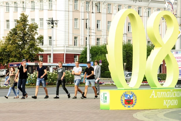 Последний день лета в Барнауле. 31 августа 2017 года.