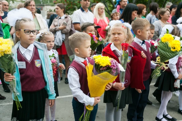 1 сентября 2017 в лицее №121.