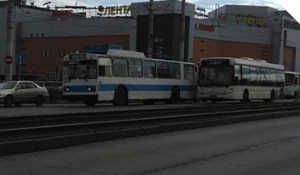 ДТП в центре Барнаула.