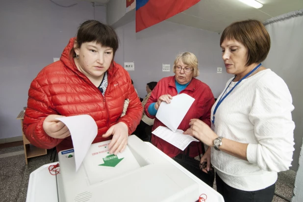 Выборы-2017 в Барнауле.