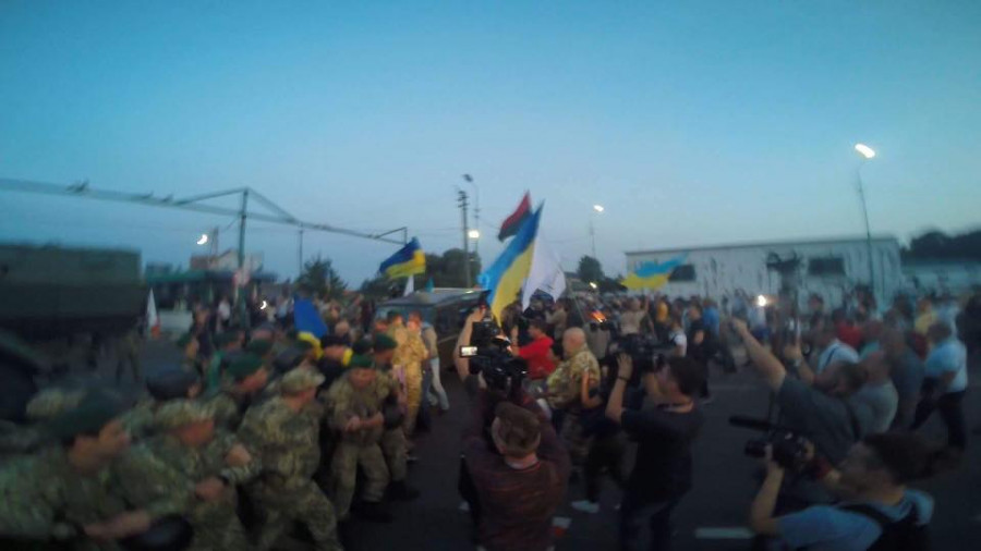 Прорыв Михаила Саакашвили на Украину. 10 сентября 2017 года.