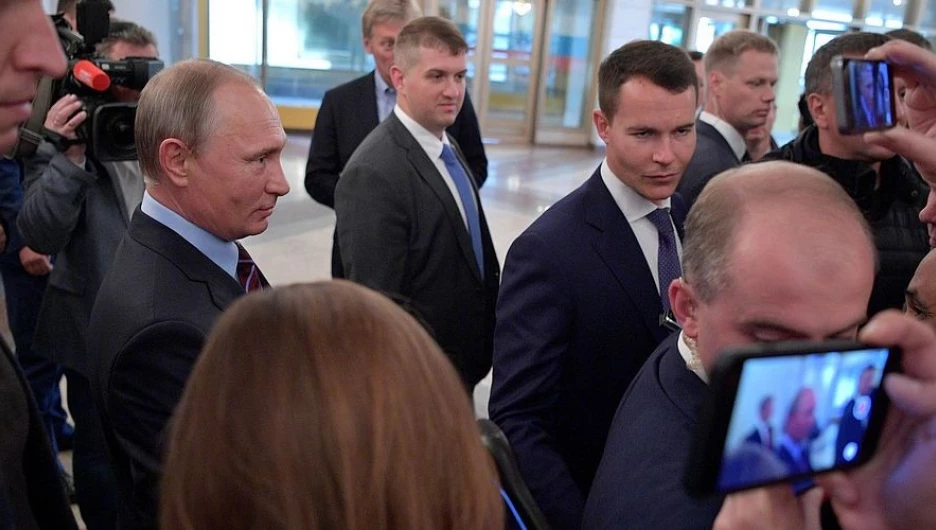 Владимир Путин на муниципальных выборах.