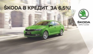 SKODA в кредит за 6,5%*