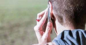 Разговор по телефону.