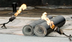 Наплавляемая кровля.