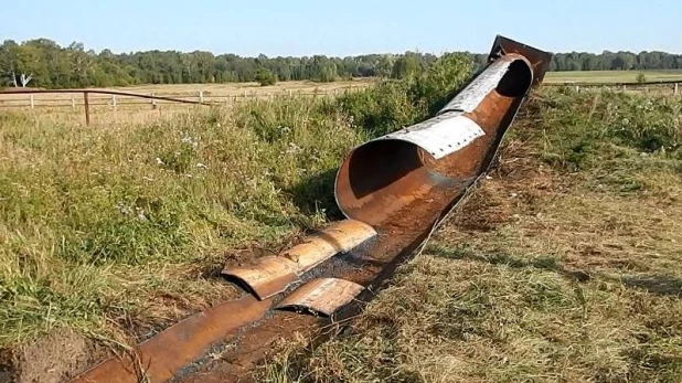 Украденная водонапорная башня.