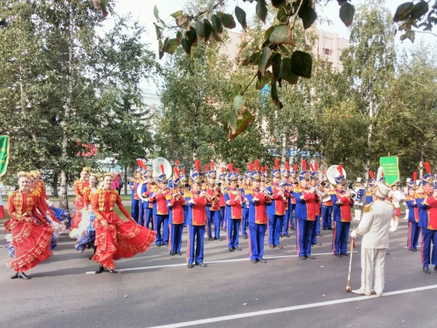 Парад оркестров на День города-2017.