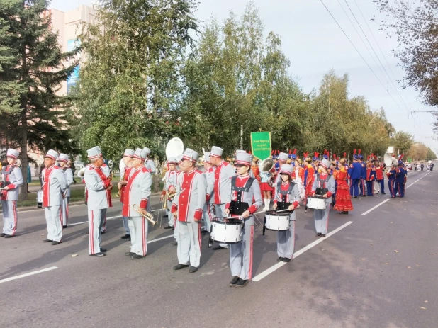 Парад оркестров на День города-2017.