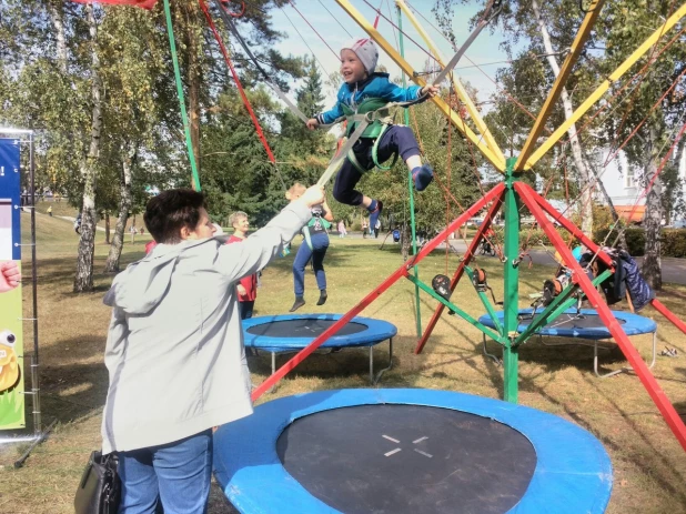 Мгновения празднований Дня города и юбилея Алтайского края. 