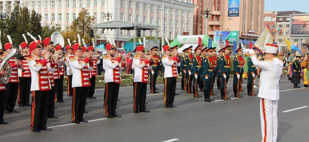 Парад оркестров на День города-2017.