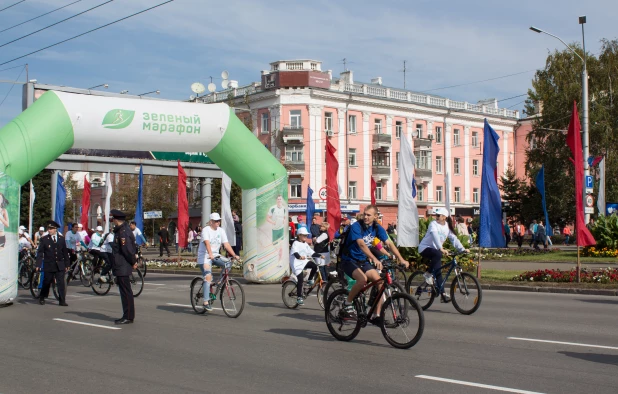 Велопробег в честь дня города 2017