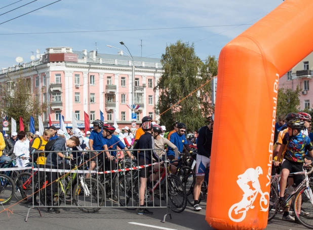 Велопробег в честь дня города 2017