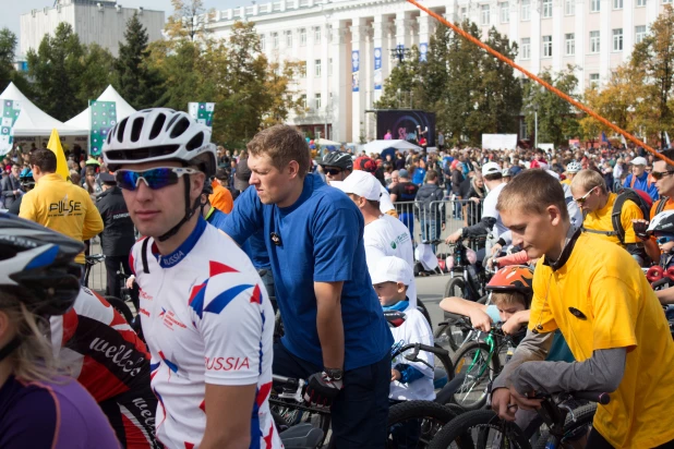 Велопробег в честь дня города 2017