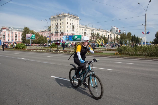 Велопробег в честь дня города 2017