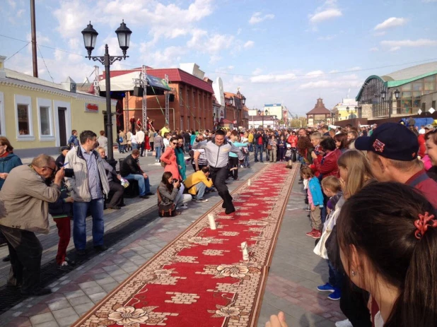 Мгновения празднований Дня города и юбилея Алтайского края. 