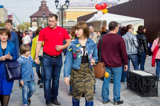 День города-2017 на ул. Мало-Тобольской. "Барнаульский Арбат".