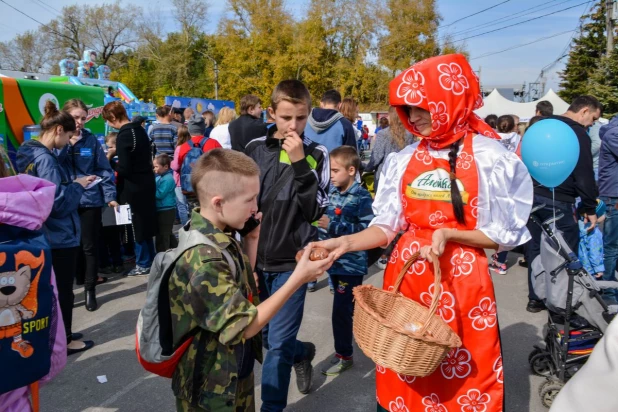 В честь Дня города и юбилея Алтайского края издательский дом "Алтапресс" организовал большой праздник.