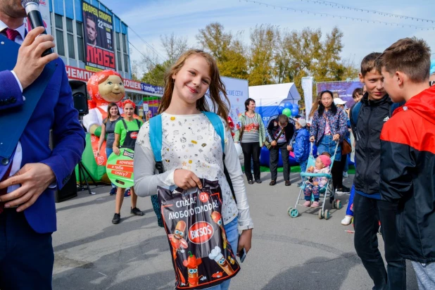 В честь Дня города и юбилея Алтайского края издательский дом "Алтапресс" организовал большой праздник.