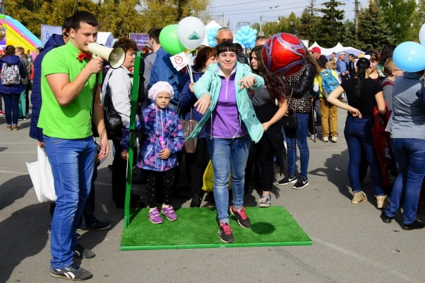 В честь Дня города и юбилея Алтайского края издательский дом "Алтапресс" организовал большой праздник.