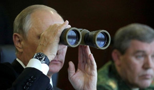 Владимир Путин на учениях "Запад-2017".
