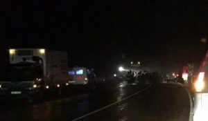 В жесткой аварии на алтайской трассе погиб водитель ВАЗа