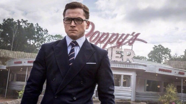 Кадр из фильма "Kingsman: Золотое кольцо".